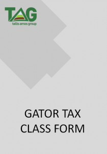 Gator Tax Form