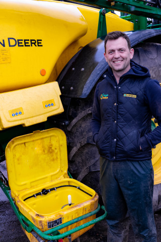 Steve Miller; “Having our own sprayer is absolutely the right decision.” Steve Miller; “Having our own sprayer is absolutely the right decision.”