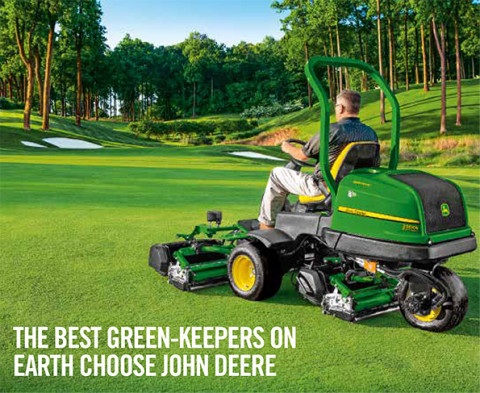 Best Green-keepers on earth choose John Deere