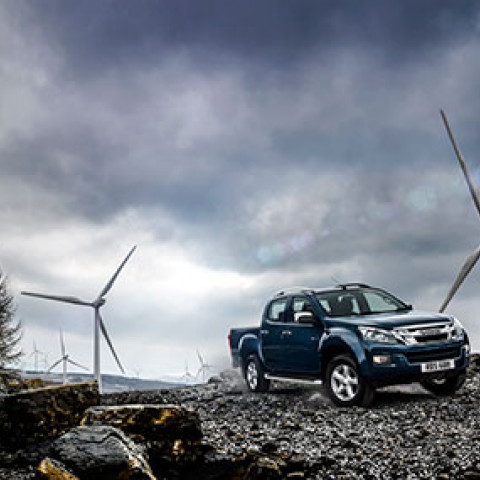 Isuzu at Utah Windfarm