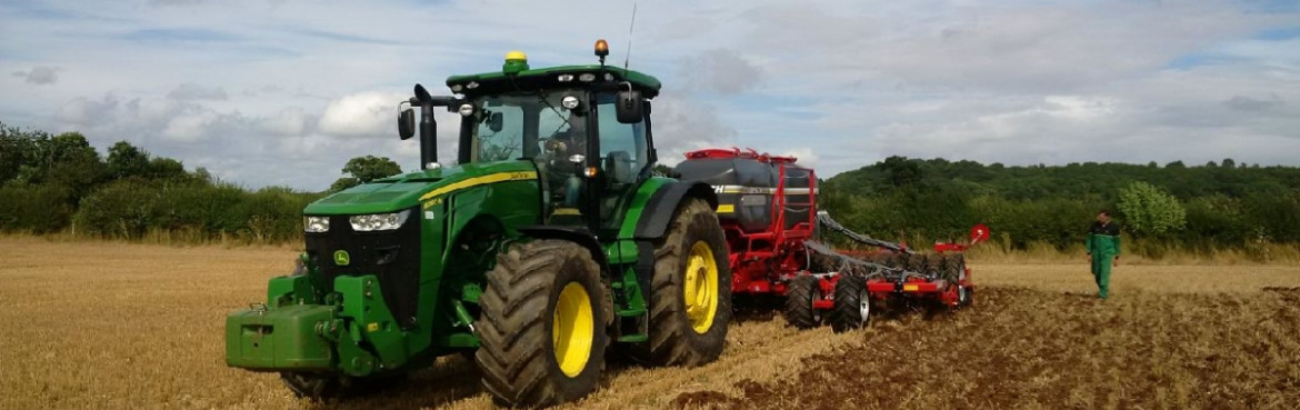 Horsch Focus TD Drill for one-pass strip-tillage technique